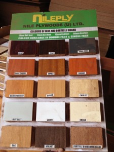 Selection of MDF/Particle board
